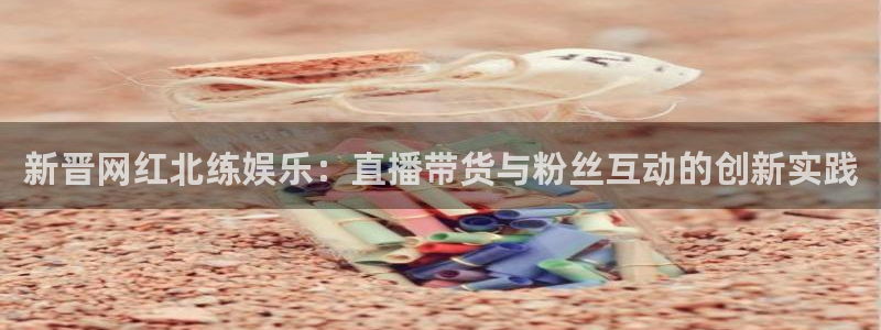 人生就是搏手机版：新晋网红北练娱乐：直播带货与粉丝互动的创新实践